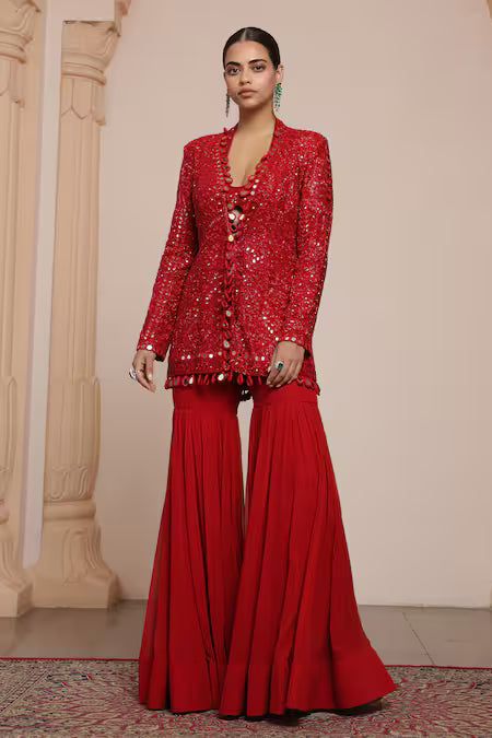 Zardozi Embroidered