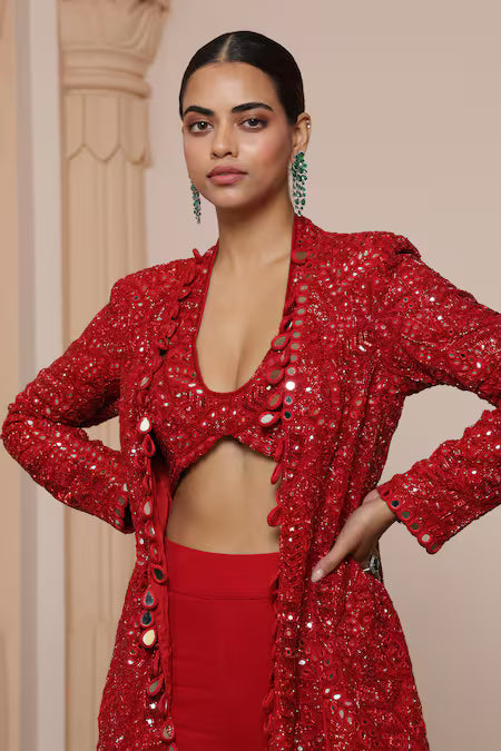 Zardozi Embroidered