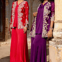 Zardozi Embroidered Kurta Set