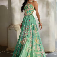 embroidered lehenga set