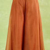 embroidered kurta sharara set