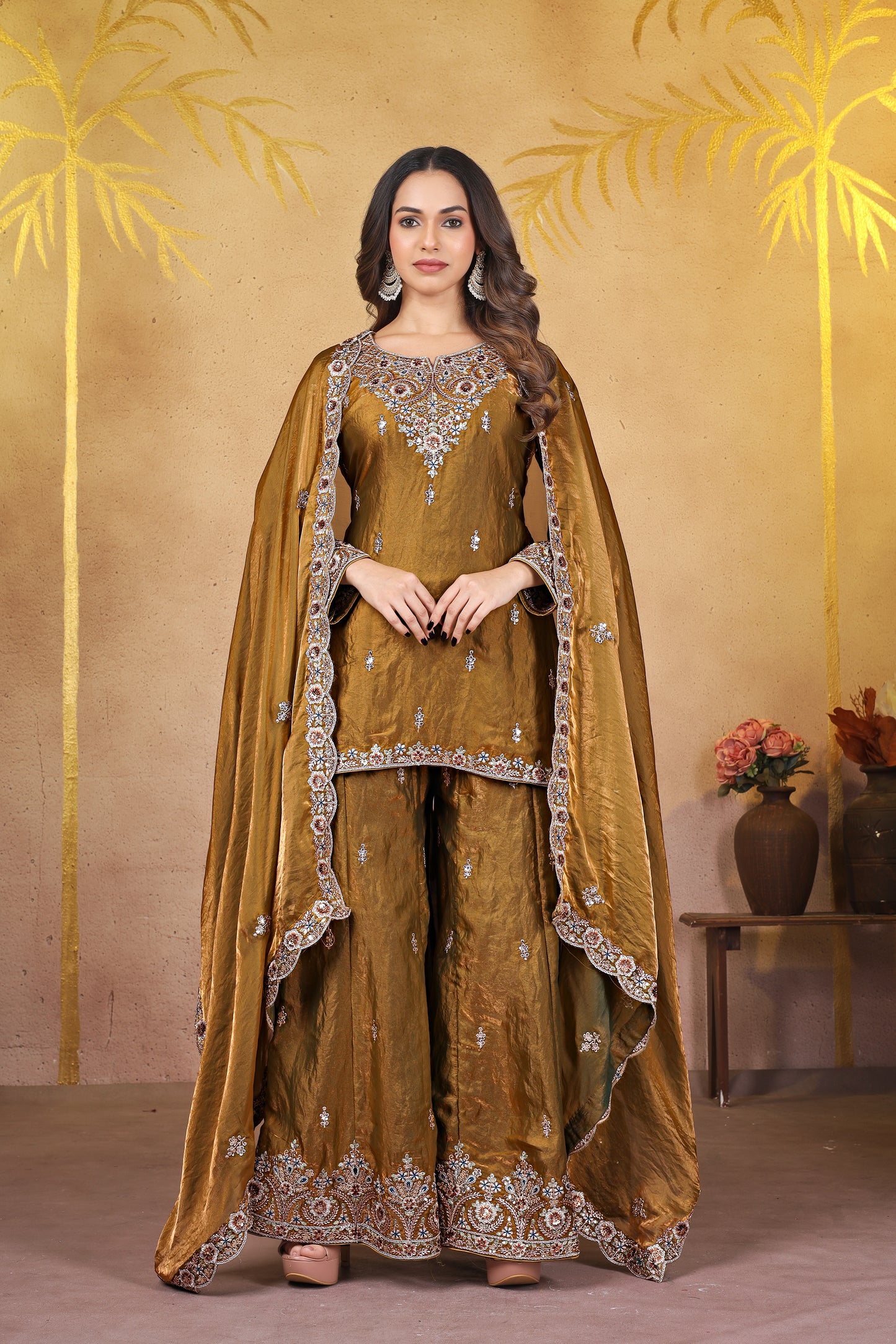 MEHNDI KURTA SET