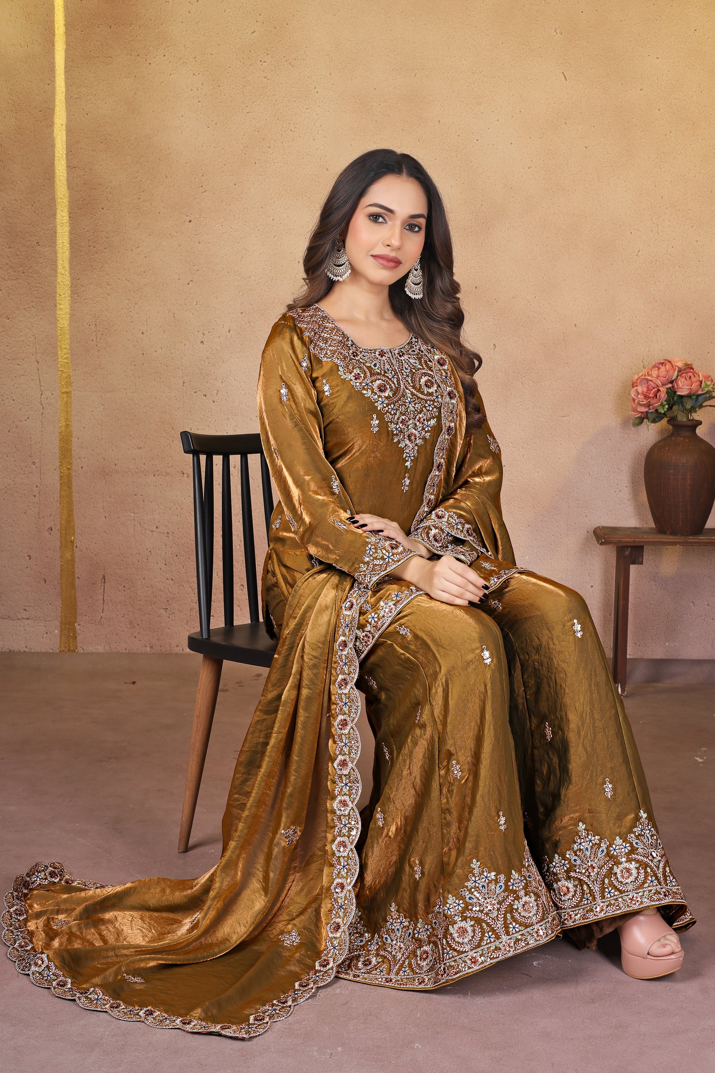 MEHNDI KURTA SET